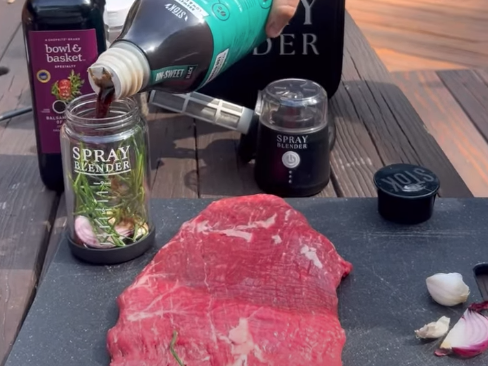 Flank Steak Coffee Spritz ☕
